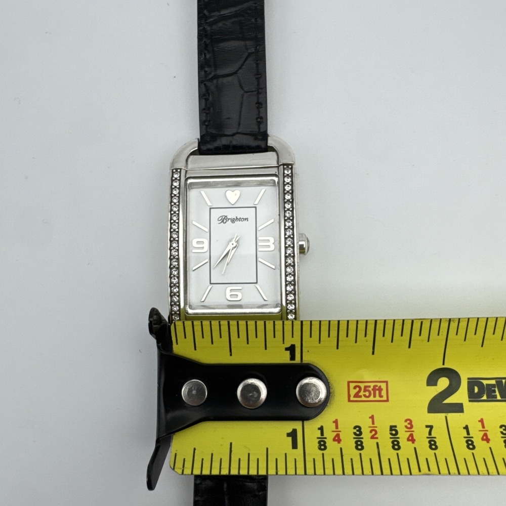 Brighton Monaco Watch Reversible Band Brown & Black Band Working - Picture 9 of 16